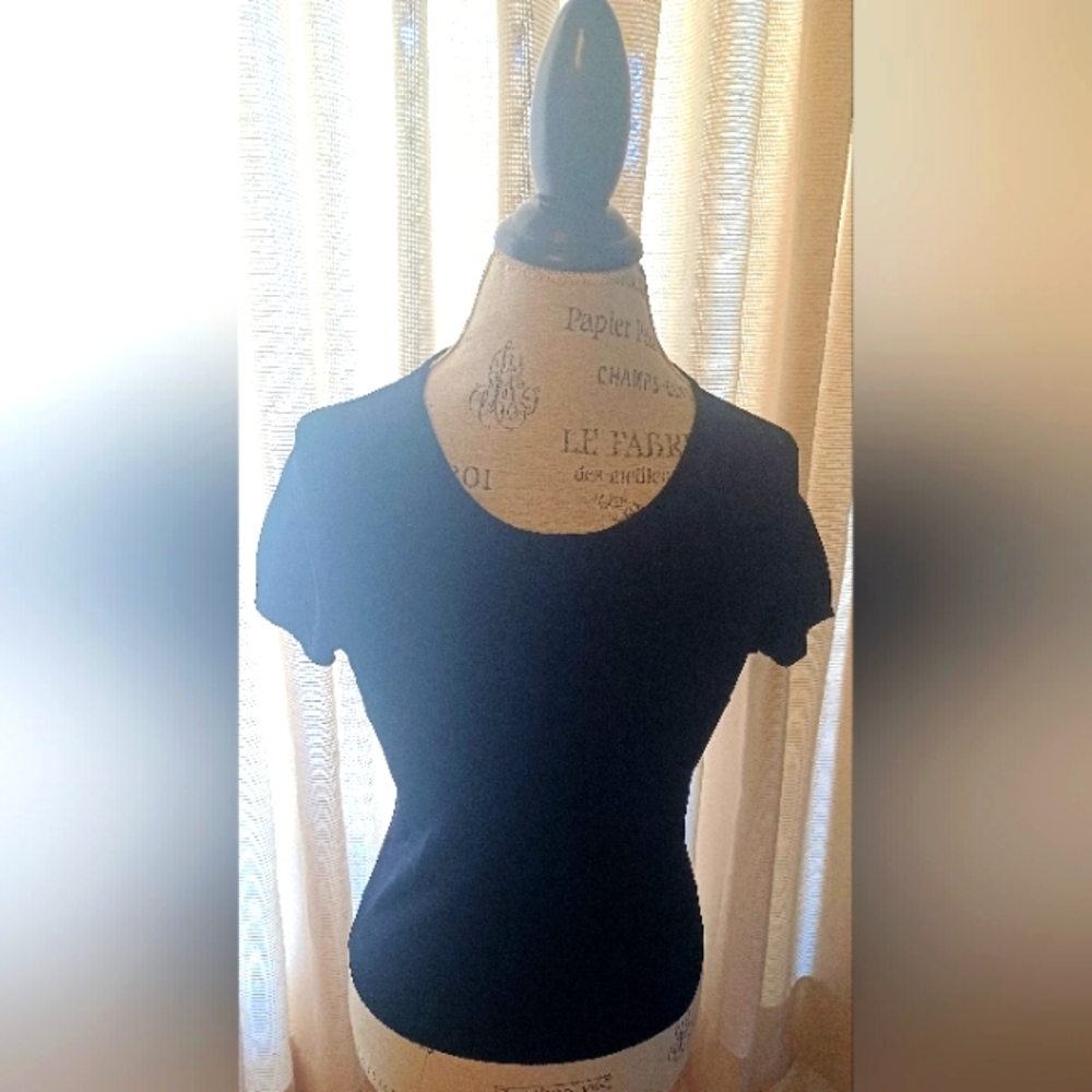 Jones New York Navy Blue Top